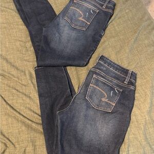 Time and Tru Dark Blue Skinny Jeans